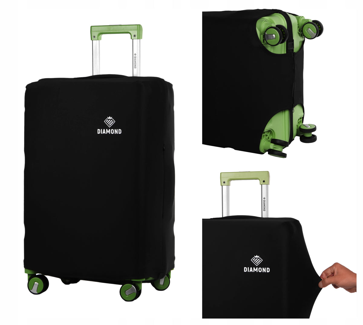 SUITCASE COVER Medium M Travel CASE Protective LUGGAGE DURABLE