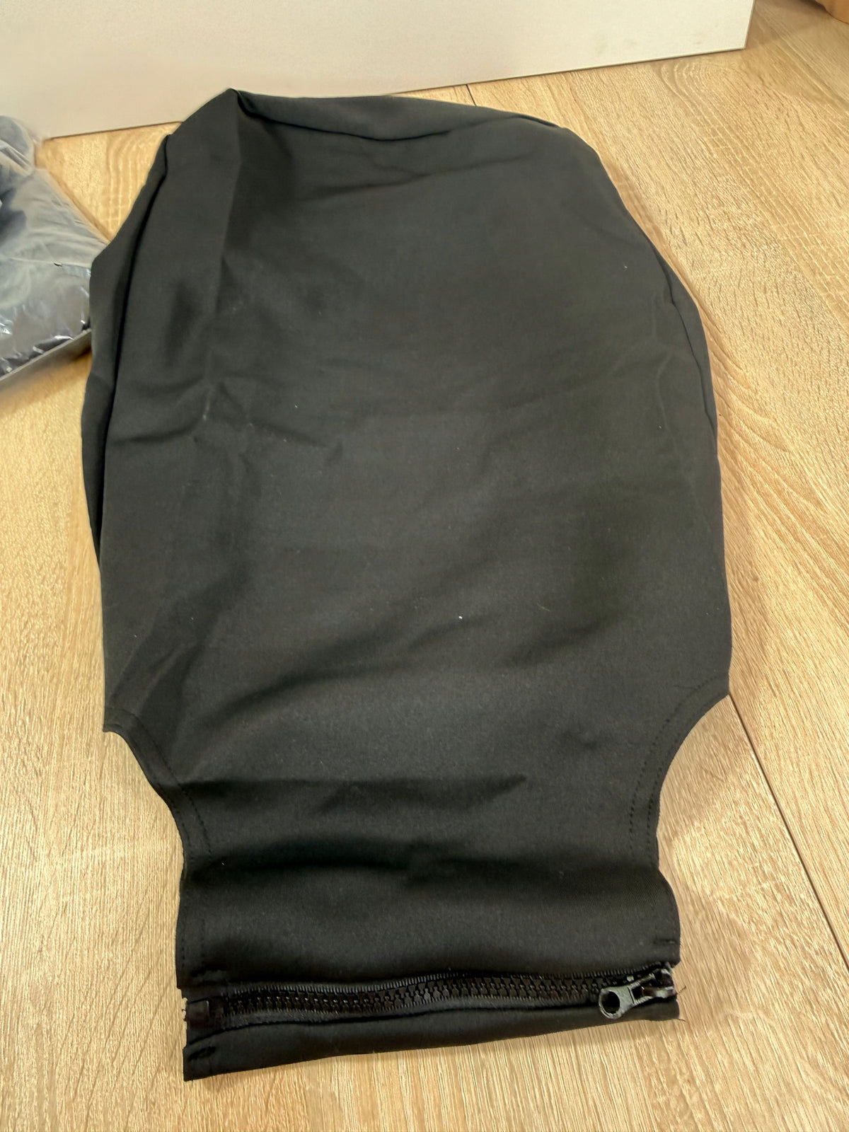 SUITCASE COVER WITH LOCK BLACK PROTECTIVE CASE SIZE S Manufacturer code MM797-9-10-2025