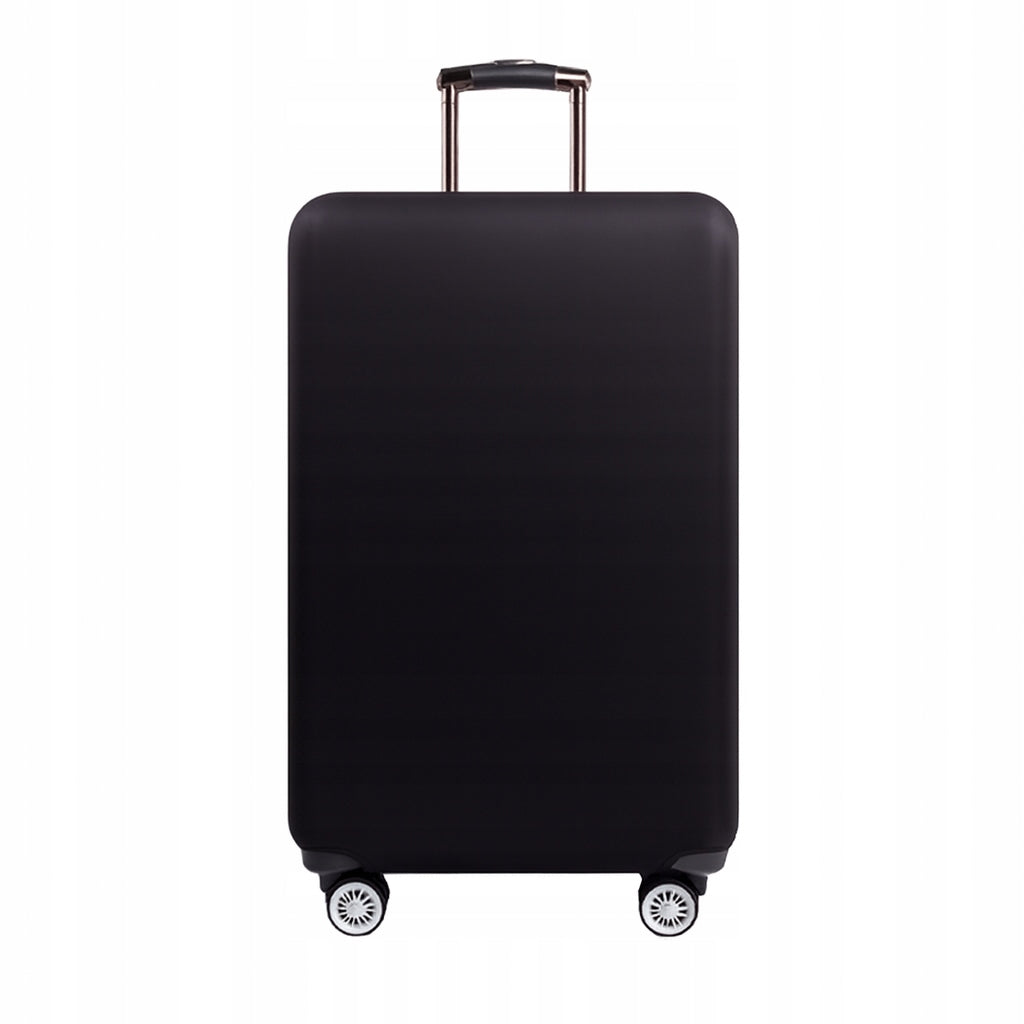 SUITCASE COVER WITH LOCK BLACK PROTECTIVE CASE SIZE S