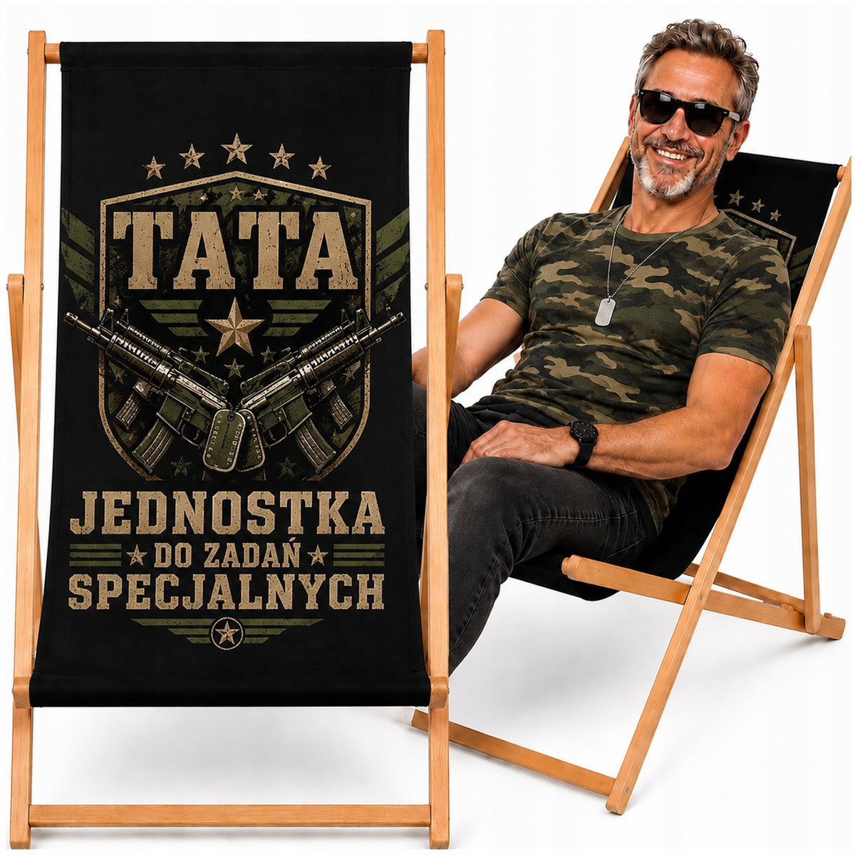SUN LOUNGER FOR DAD SPECIAL TASKS GIFT FOR FATHER'S DAY