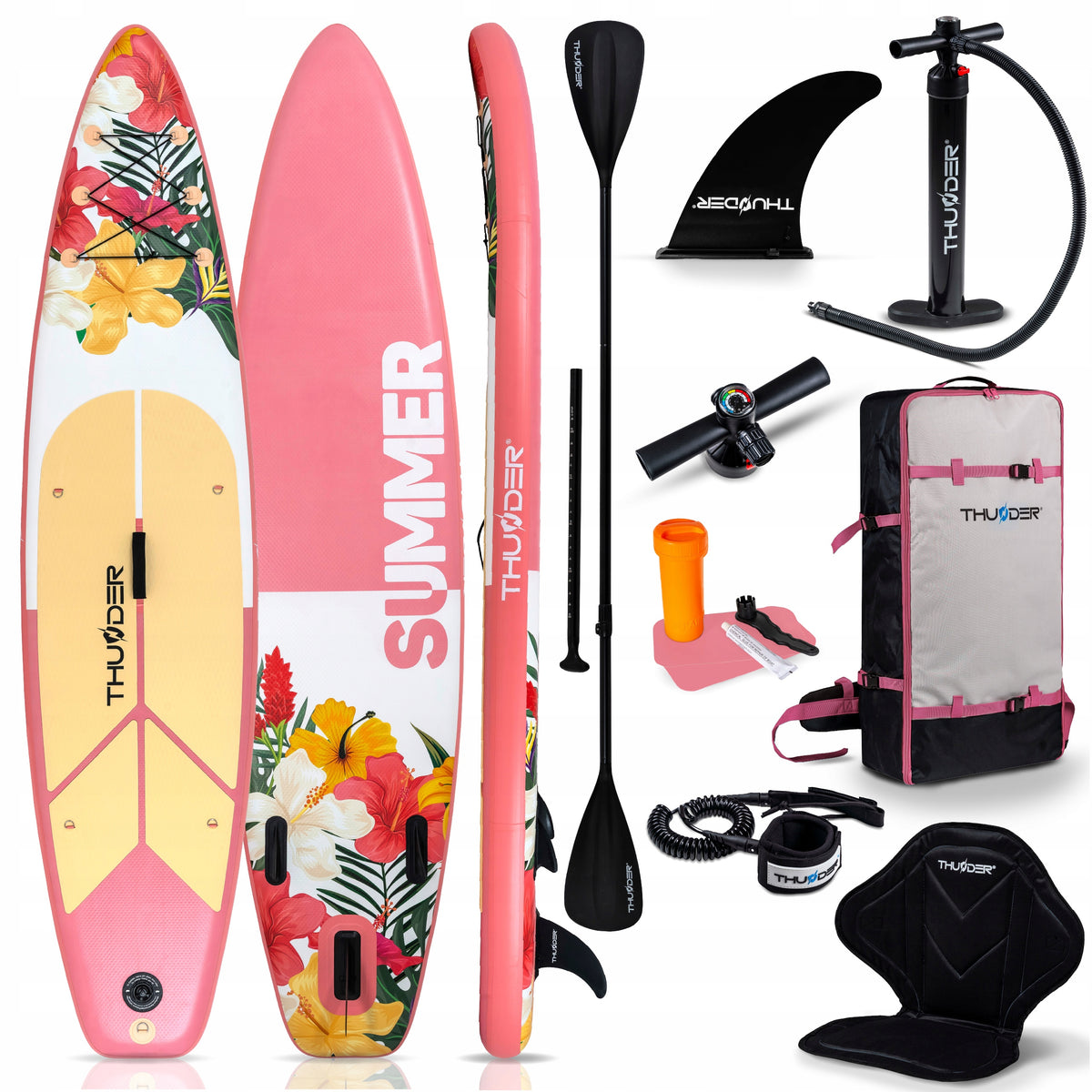 SUP board pumped for swimming paddle board 320cm with seat THUNDER
