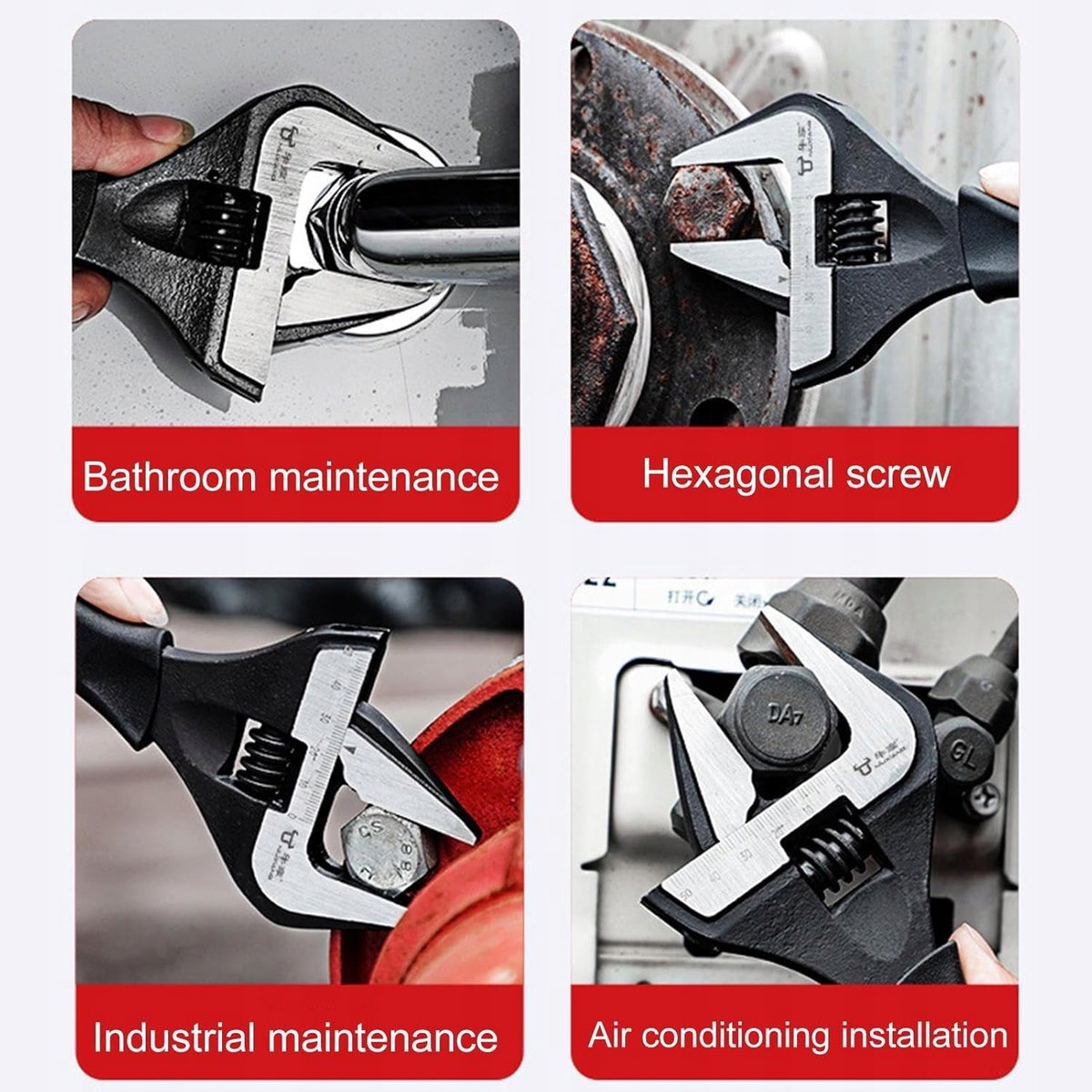 SWEDISH ADJUSTABLE WRENCH 12'' 300mm 0-60mm WIDE ADJUSTABLE STANDART Manufacturer code 06525