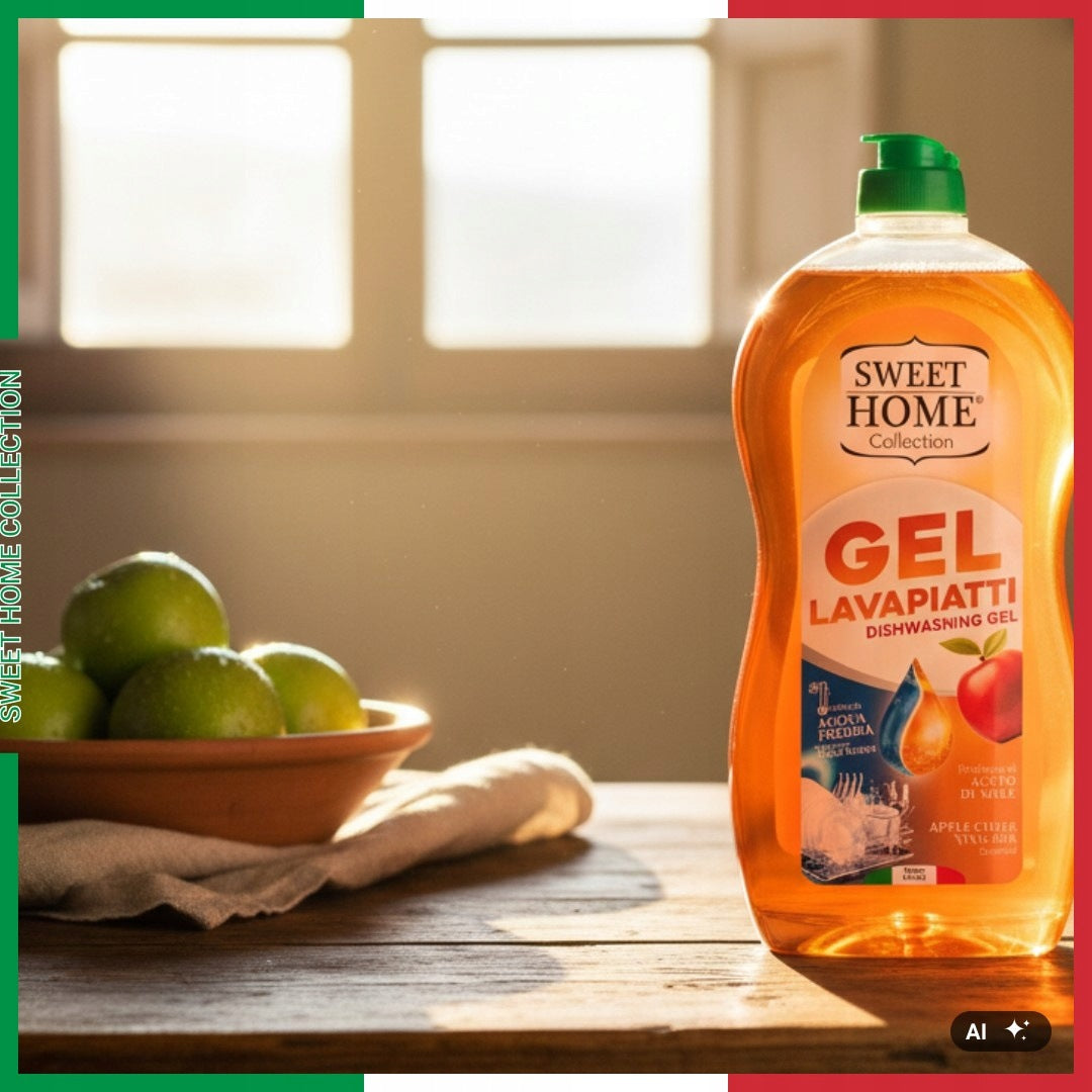 SWEET HOME DISHWASHING LIQUID APPLE 850 ML Packaging status original