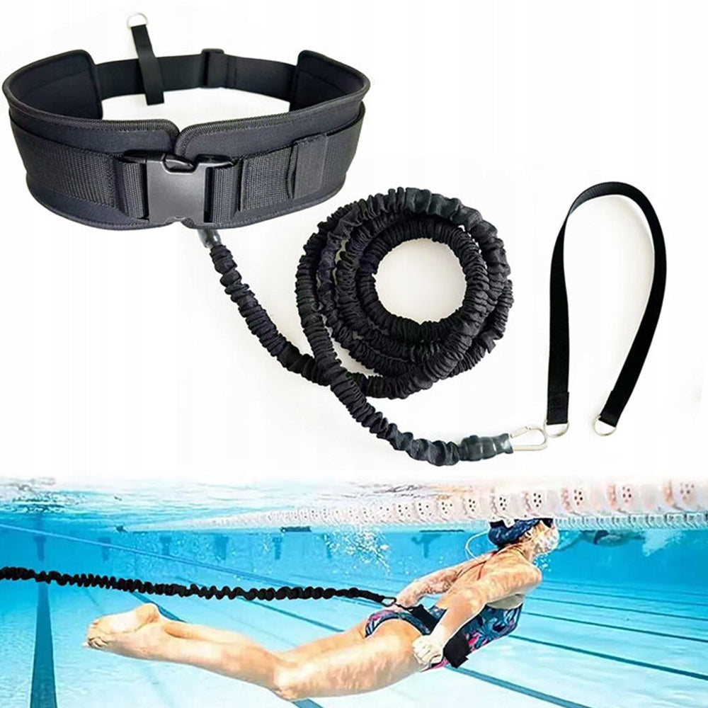 SWIMMING TRAINER RESISTANCE RUBBER FOR SWIMMING BELT REGENERATION SBR POOL Packaging status original