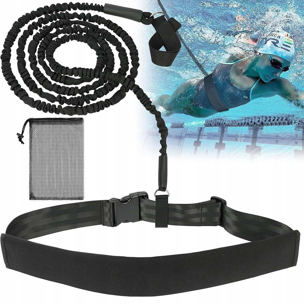 SWIMMING TRAINER RESISTANCE RUBBER FOR SWIMMING BELT REGENERATION SBR POOL