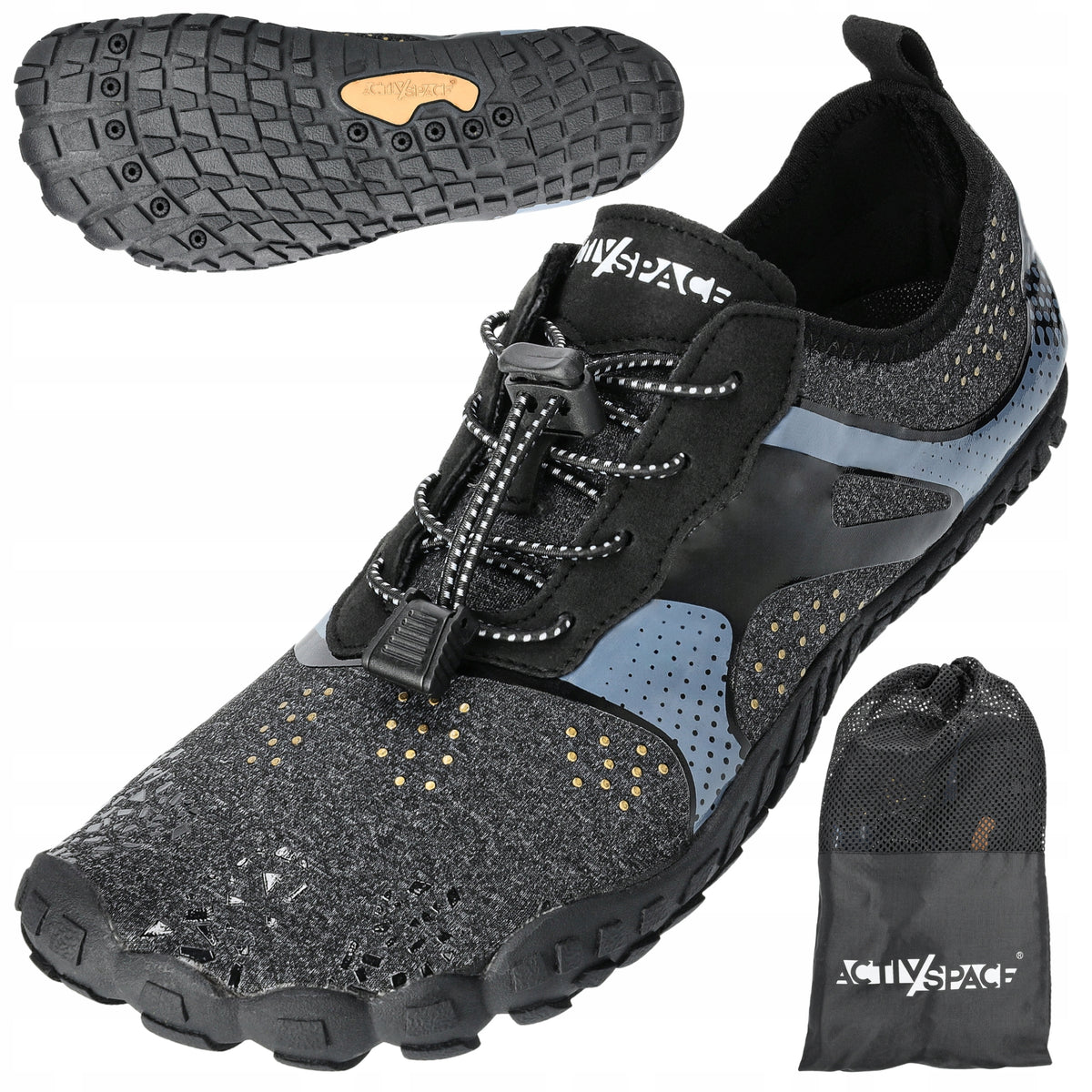 SWIMMING WATER SHOES FOR BEACH SEA URCHINS STONES REEF CORALS R 43 + BAG