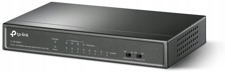 SWITCH POE TL-SF1008LP 8-PORT TP-LINK Manufacturer TP-Link