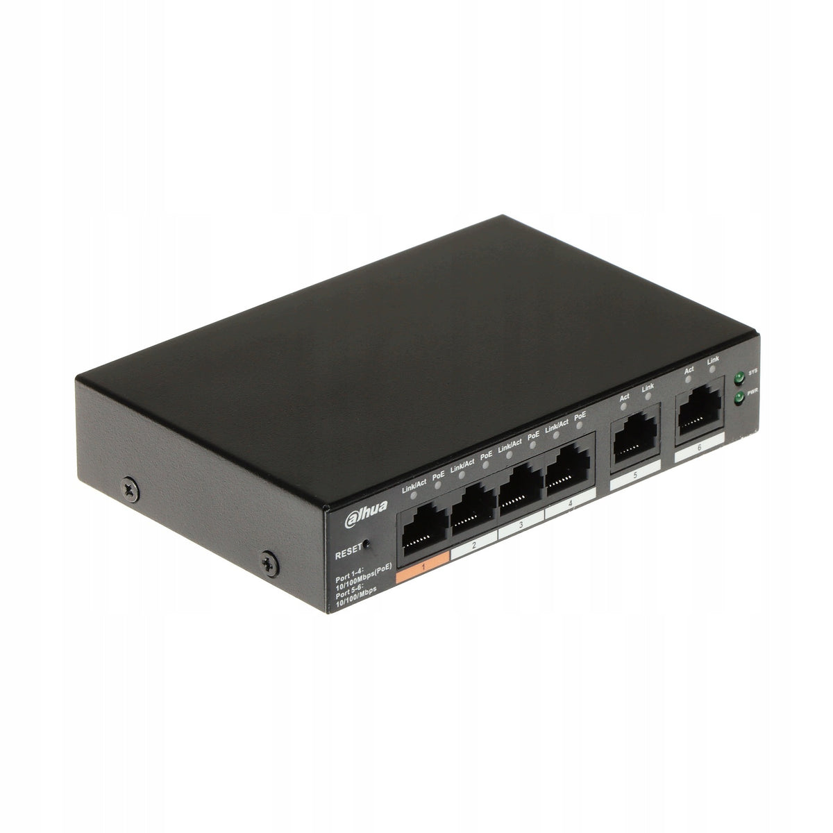 SWITCH PoE Dahua Managed Smart CS4006-4ET2ET-60 CLOUD MANAGED