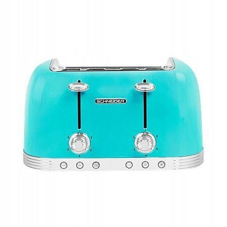 Schneider Acapulco 4-Slice Retro Toaster - Green