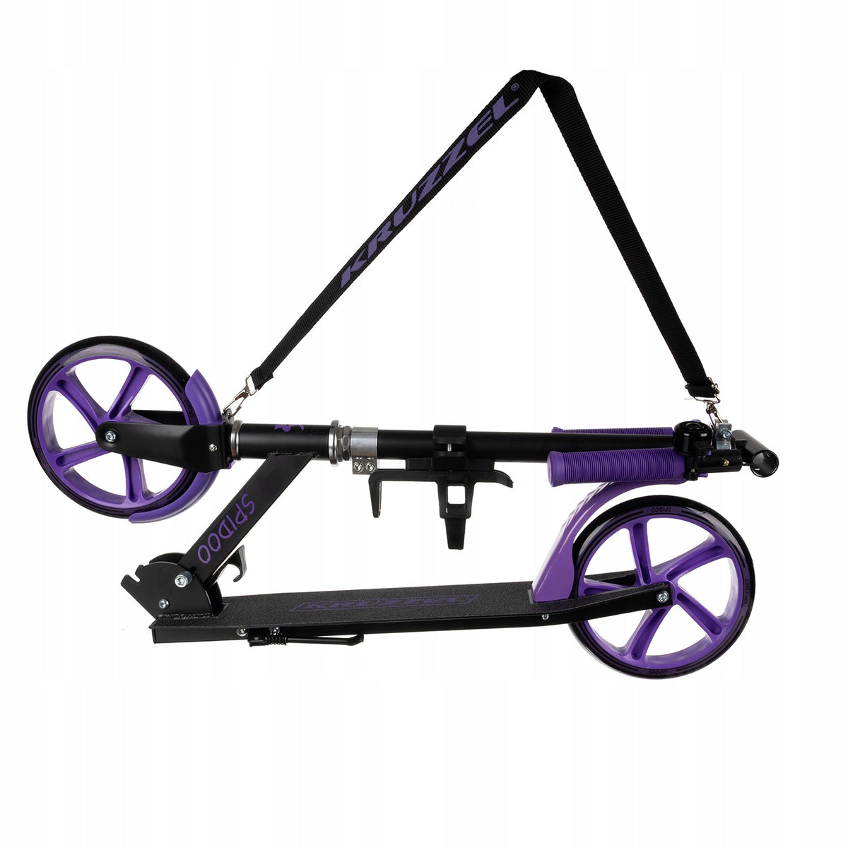 Scooter Folding for Children City Spidoo Large Lightweight Wheel Brake 200mm Packaging status original