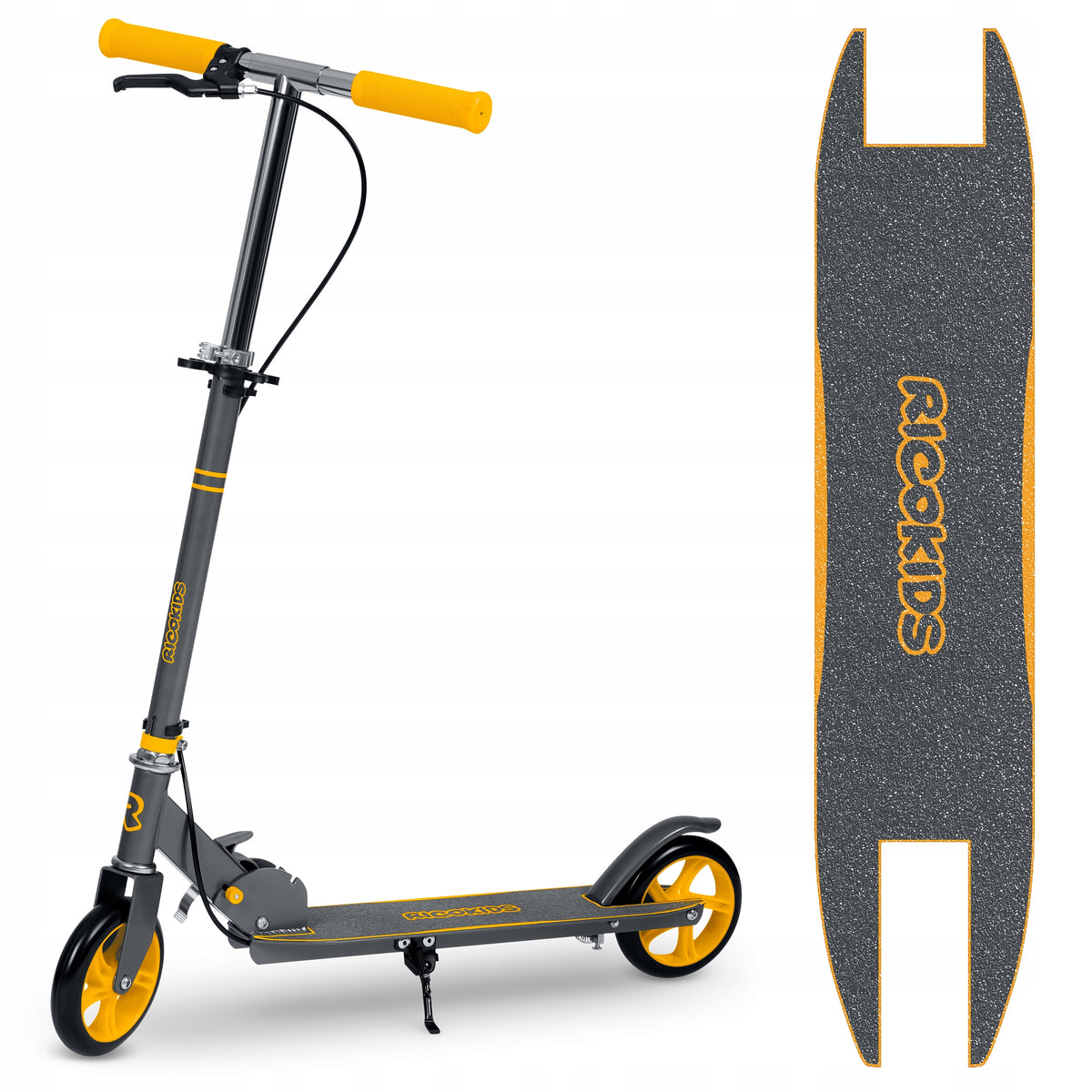 Scooter Kodi grey-orange Ricokids