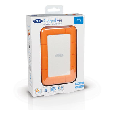 Seagate Rugged Mini 2TB USB 3.2 Gen 1 Micro-USB B Orange/Silver