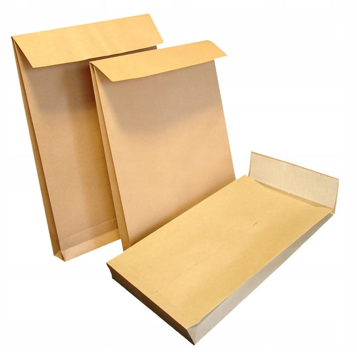 Self-Adhesive Envelopes BROWN E4 HK Expandable RBD Brand NC Koperty