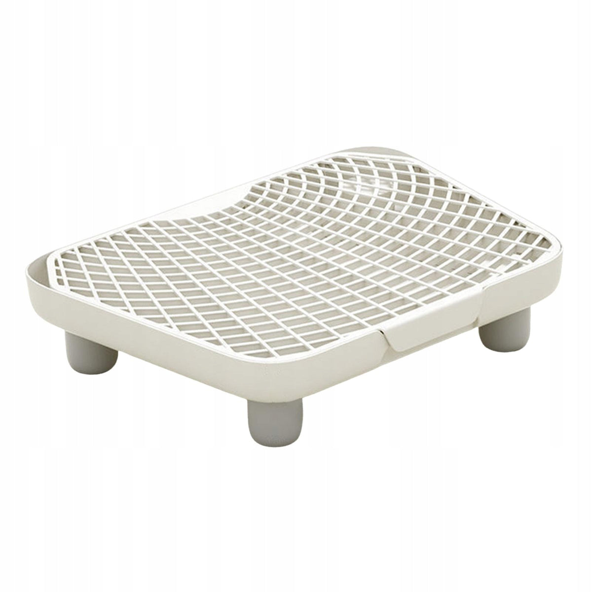 Self Cleaning Cat Litter Box Ramp, Anti Slip Double Layered Footboard for Packaging status original