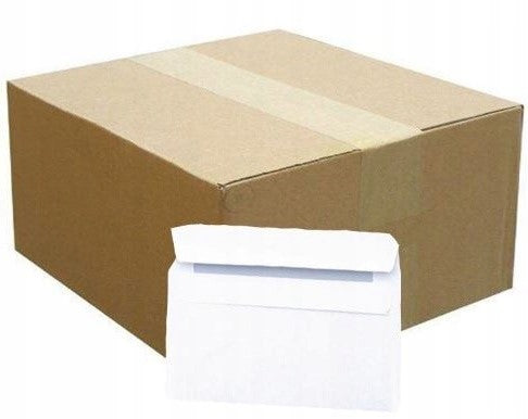Self-adhesive envelope C6 without window white 1000 pcs.