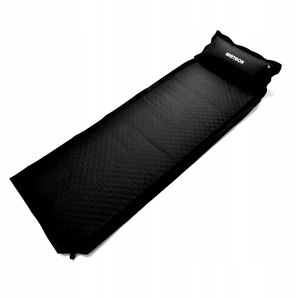Self-inflating mat Meteor 200×66×3,8 cm black