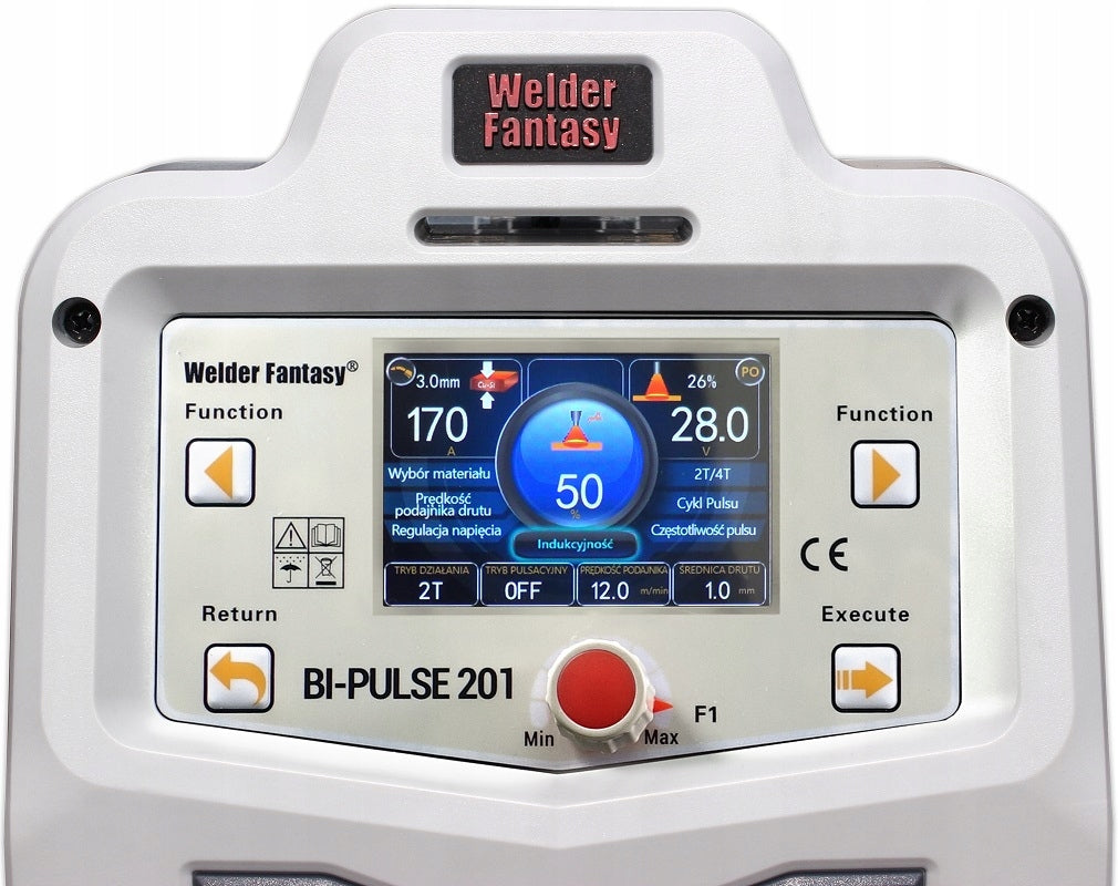 Semi-automatic welding machine BI-PULSE 201 visor ACH3037 Packaging status original