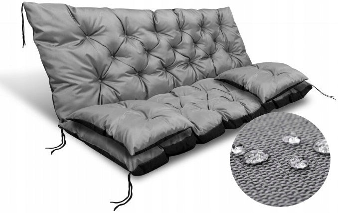 Set Garden Cushion 150x60x50 cm for Bench Swing Waterod Assorted Colors