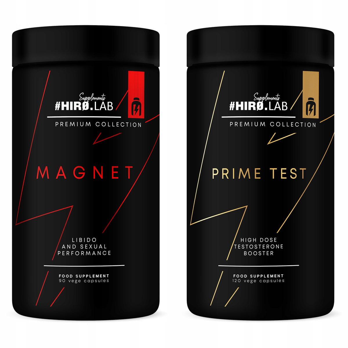 Set HIRO.LAB Prime Test 120 Magnet 90 Testosterone Libido Energy