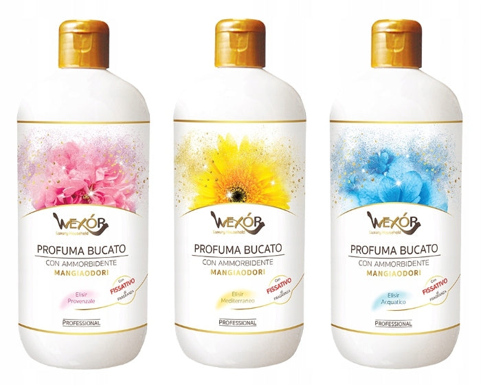 Set Wexor Fabric Softener Perfumed 500 ml x3