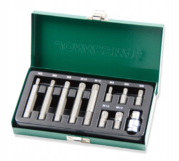 Set of 11pcs 10mm SPLINE JONNESWAY bits
