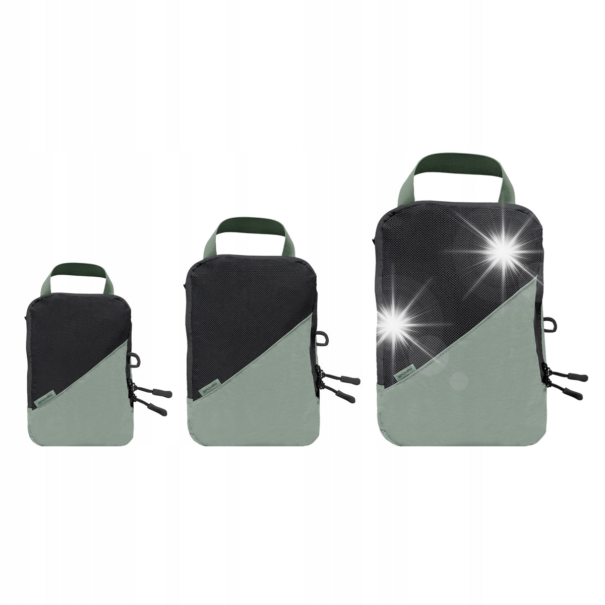 Set of Compression Bags 3 Pcs for Travel Packaging SPOKEY Organizers