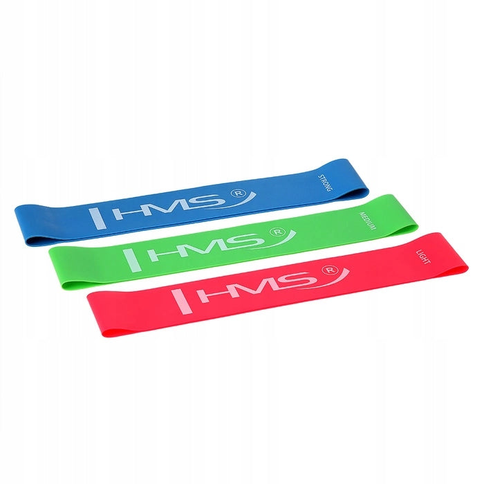 Set of exercise rubbers HMS Slim Set GU04 Brand HMS
