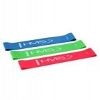 Set of exercise rubbers HMS Slim Set GU04
