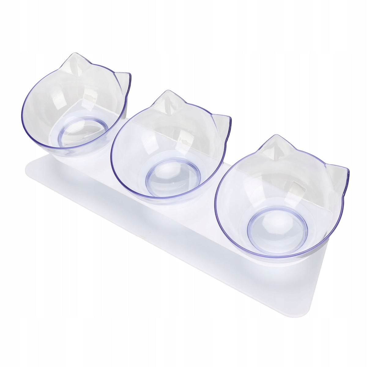 Set of three feeding bowls plastic 500 ml