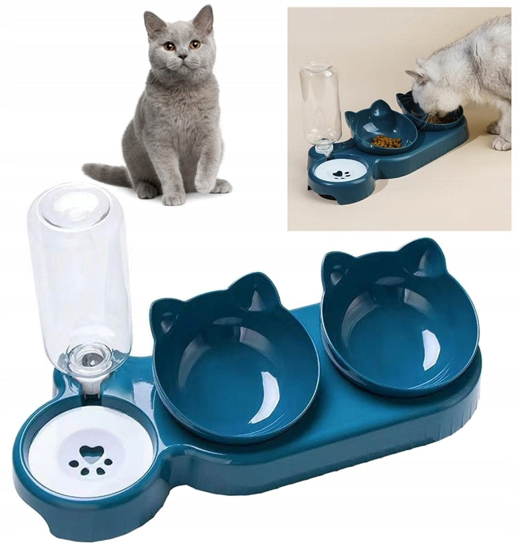 Set of two feeding bowls R2 Invest plastic 500 ml