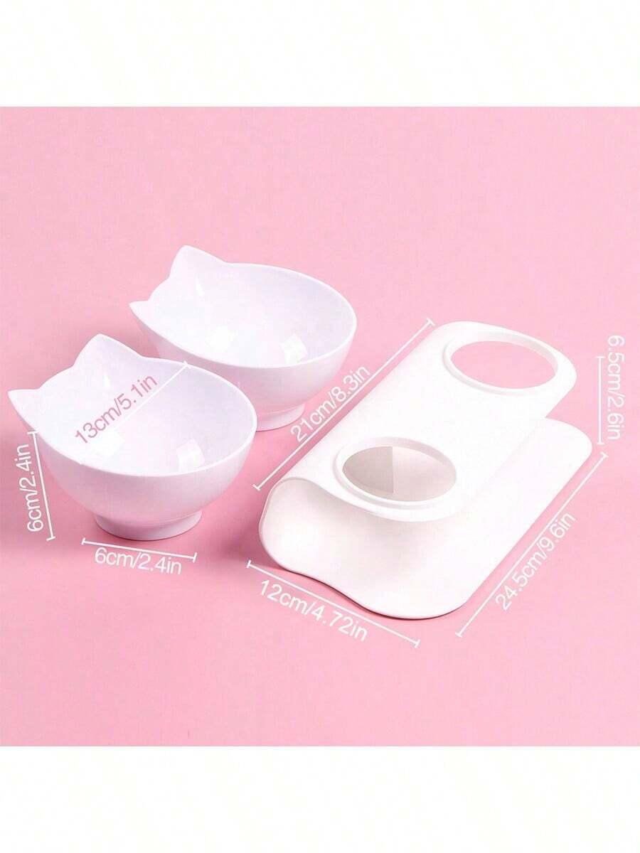 Shein PET BOWLS WITH STAND S07 Brand Shein