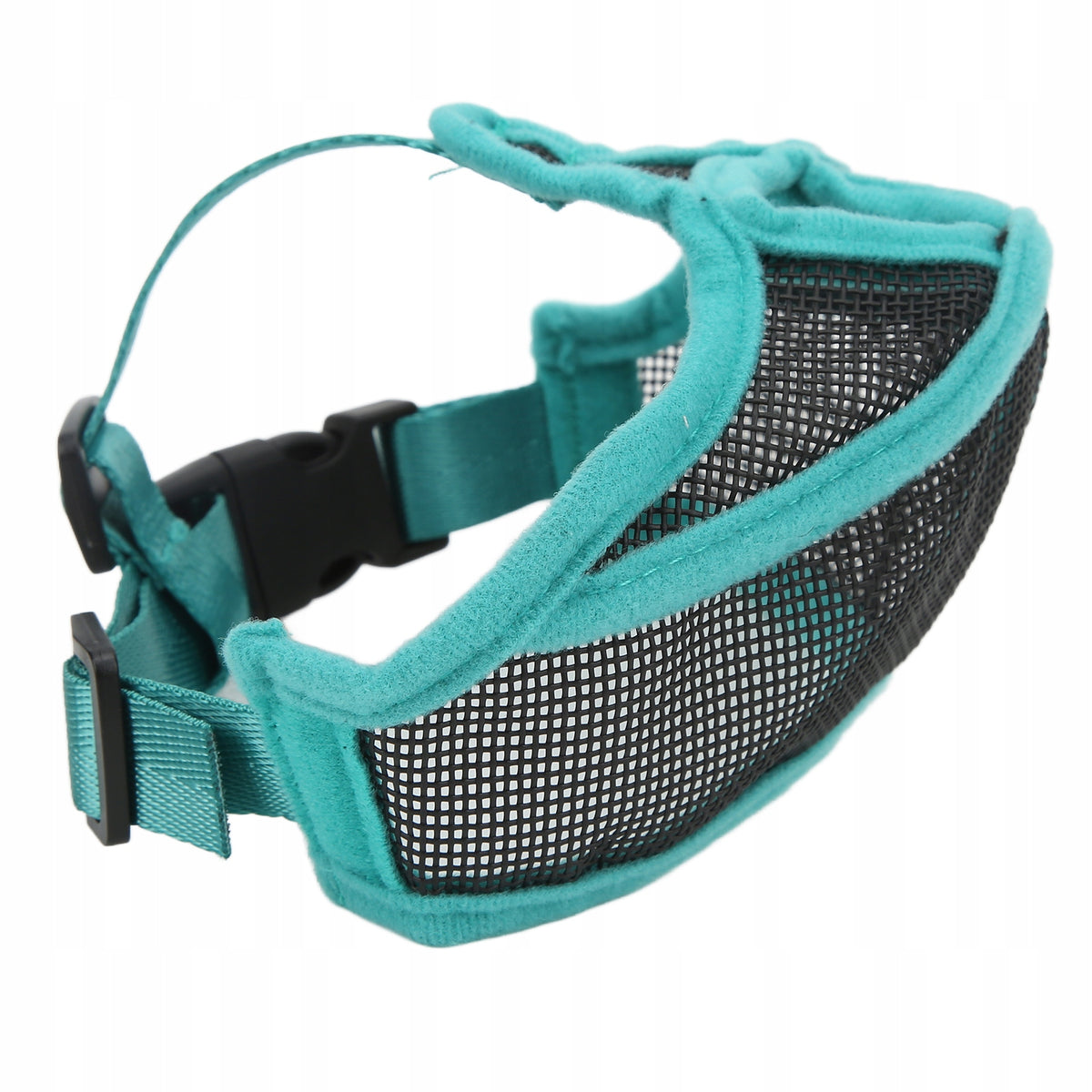 Short dog muzzle with mesh Adjustable breathable MD bulldog