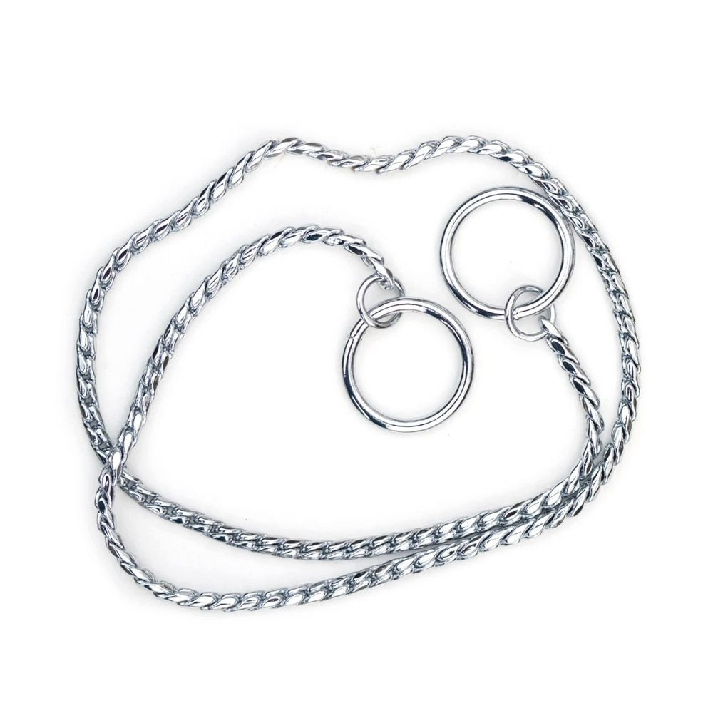 Show Tech Snake Chain Silver - silver display chain, metal