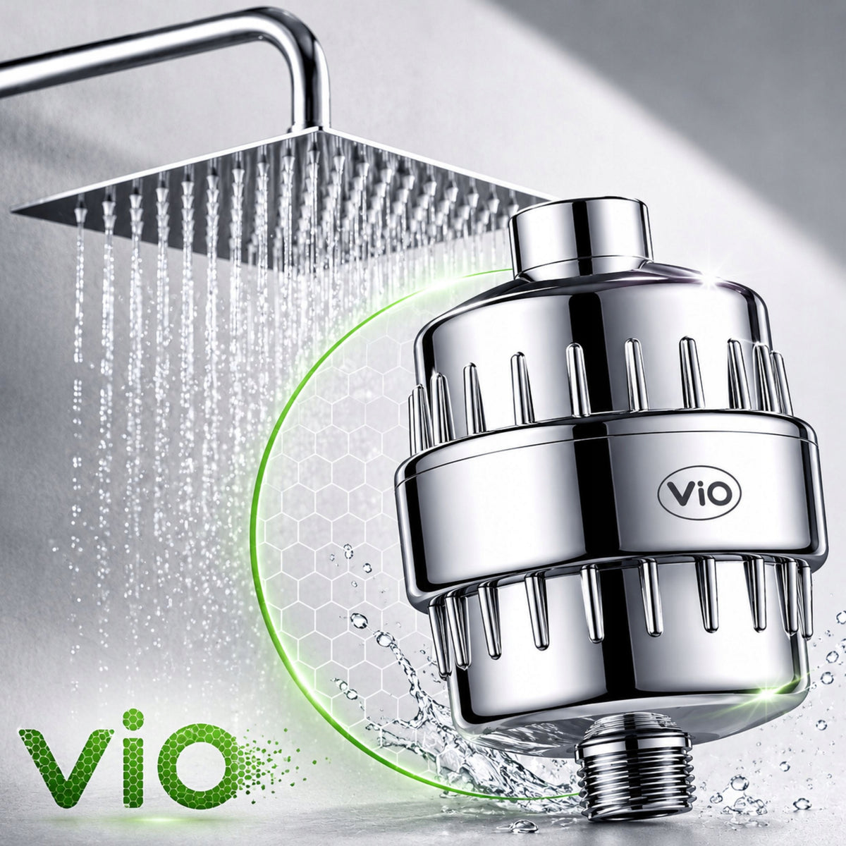 Shower filter ViO SF-W3 Silver Chrome