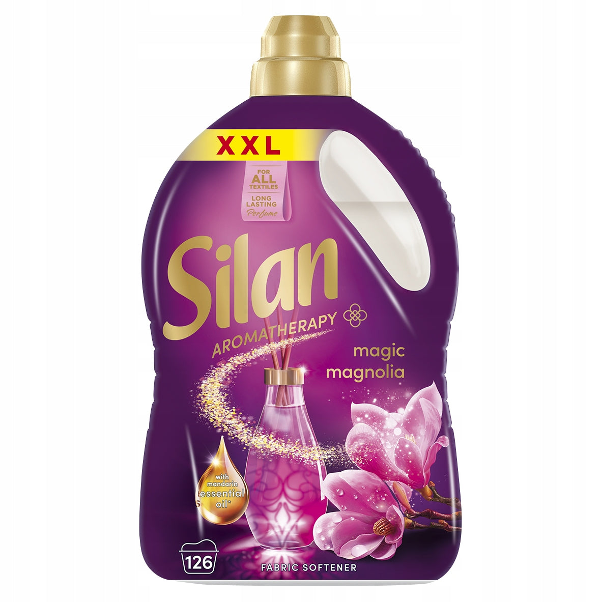 Silan Fabric Rinsing Liquid Magnolia 2,7L 126 washes + Freebie Packaging status original