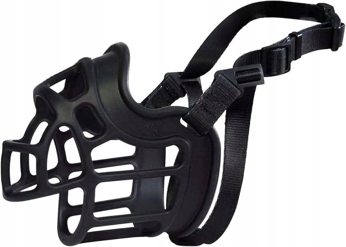 Silicone Dog muzzle Roz 4 for medium dog LIGHTWEIGHT safe