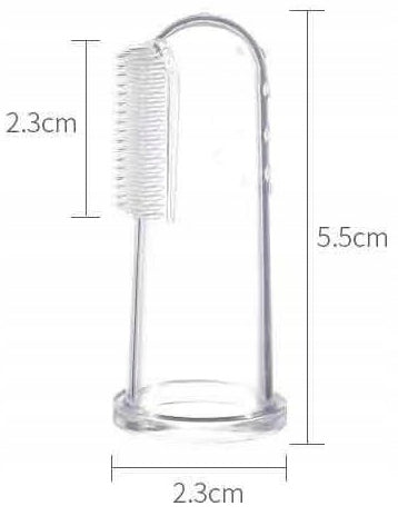Silicone Toothbrush for Dog and Cat Finger Brush Brand no brand