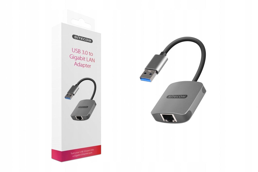 Sitecom USB 3,0 to Gigabit LAN Adapter