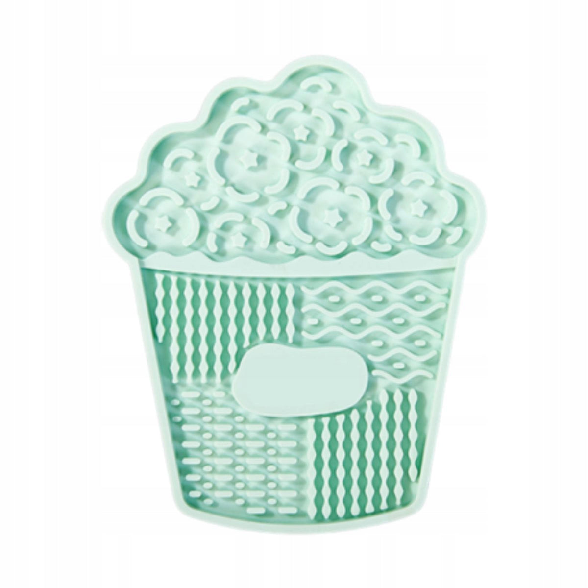Small Bird Slow Feeder Mat Silicone Interactive Parrot Foraging Toy Green