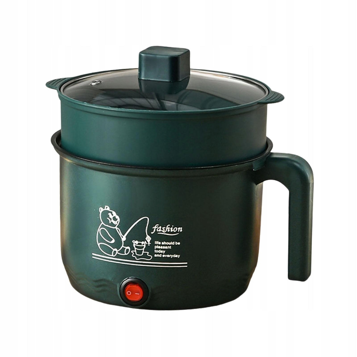 Small Electric Rice Cooker 600W Multifunctional Mini with PP Steamer Packaging status original
