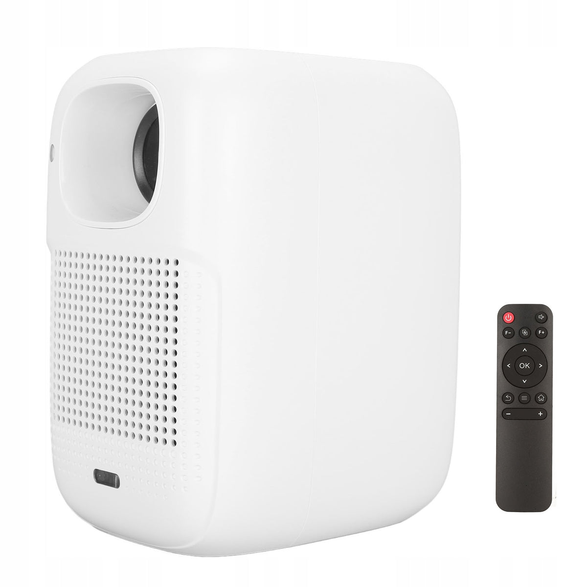 Small Projector, Home Theater Projector 1080P 5G WiFi 4D 4P Zoom Electric