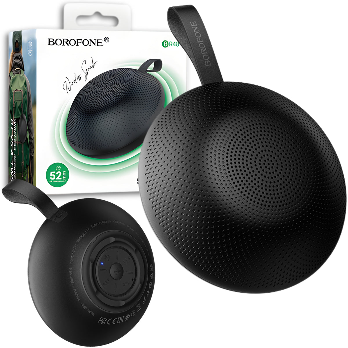 Small Speaker Portable Bluetooth Wireless Powerful USB 1200mAh For Bike