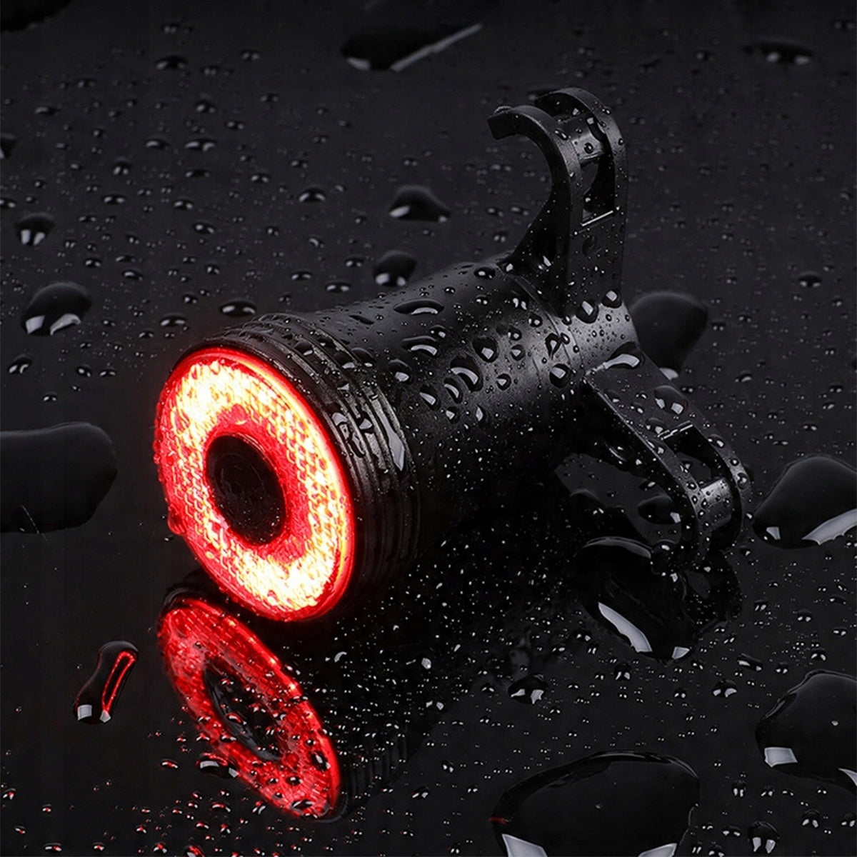 Smart LED Rear Bike Lamp with Braking Sensor 5 Modes Kind other