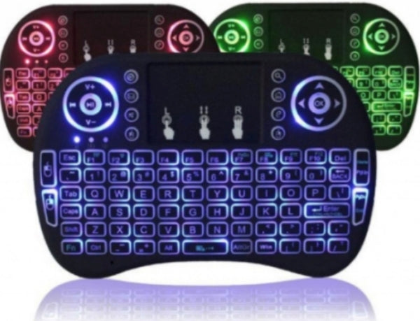 Smart TV WIRELESS KEYBOARD i8+ BACKLIT