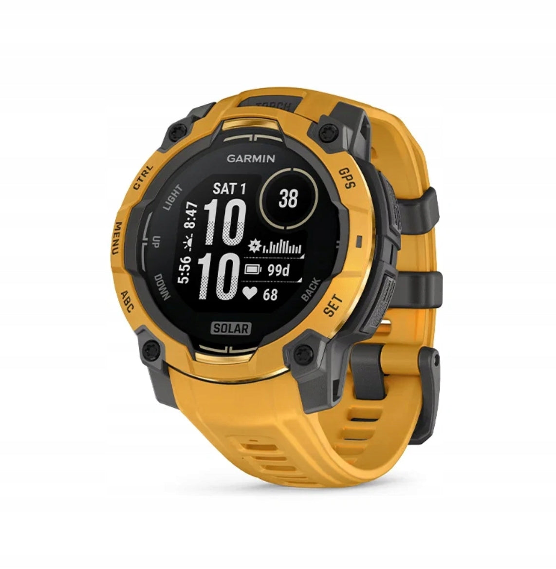 Smartwatch Garmin Instinct 3 solar 45mm orange