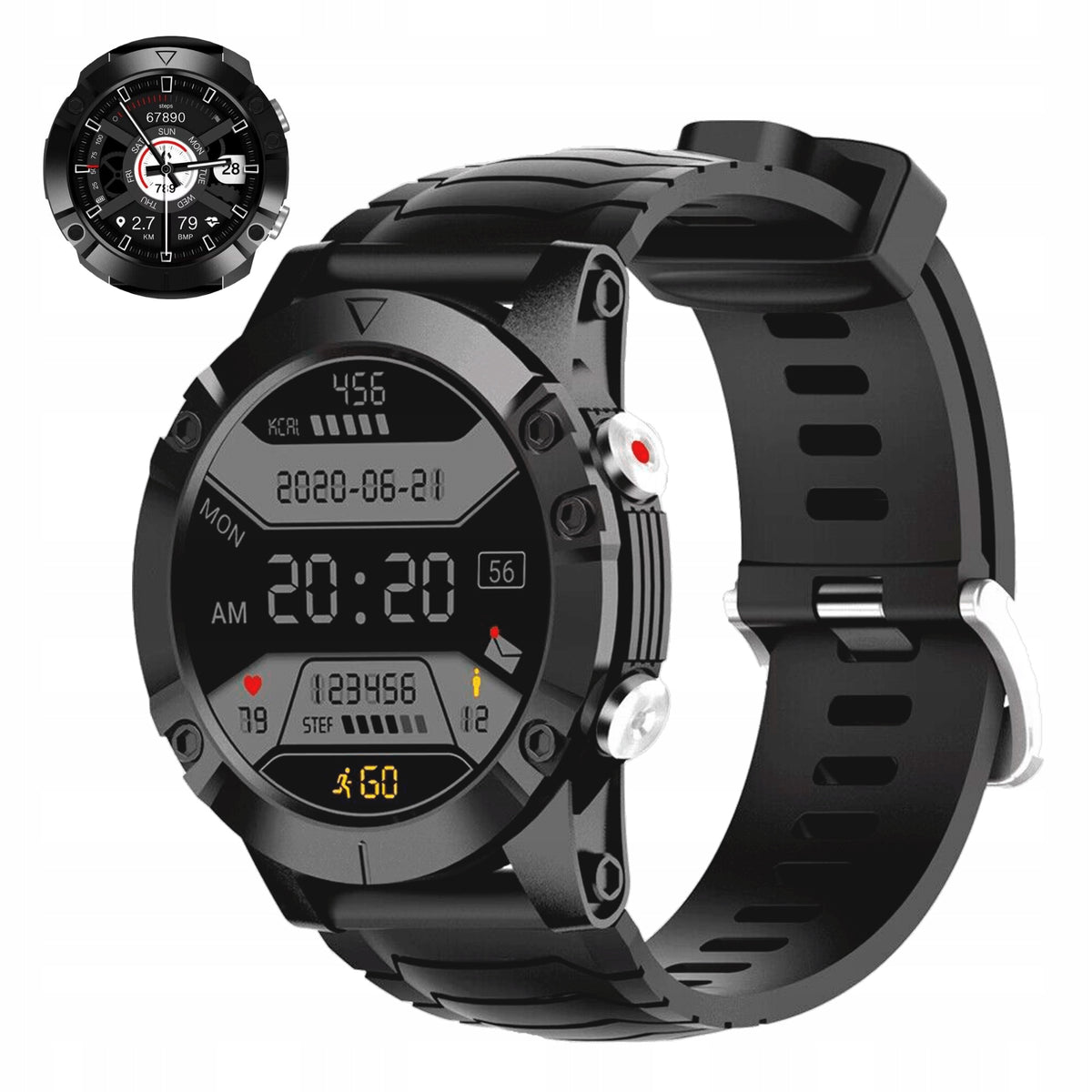 Smartwatch Kruger&Matz Activity Black GPS black