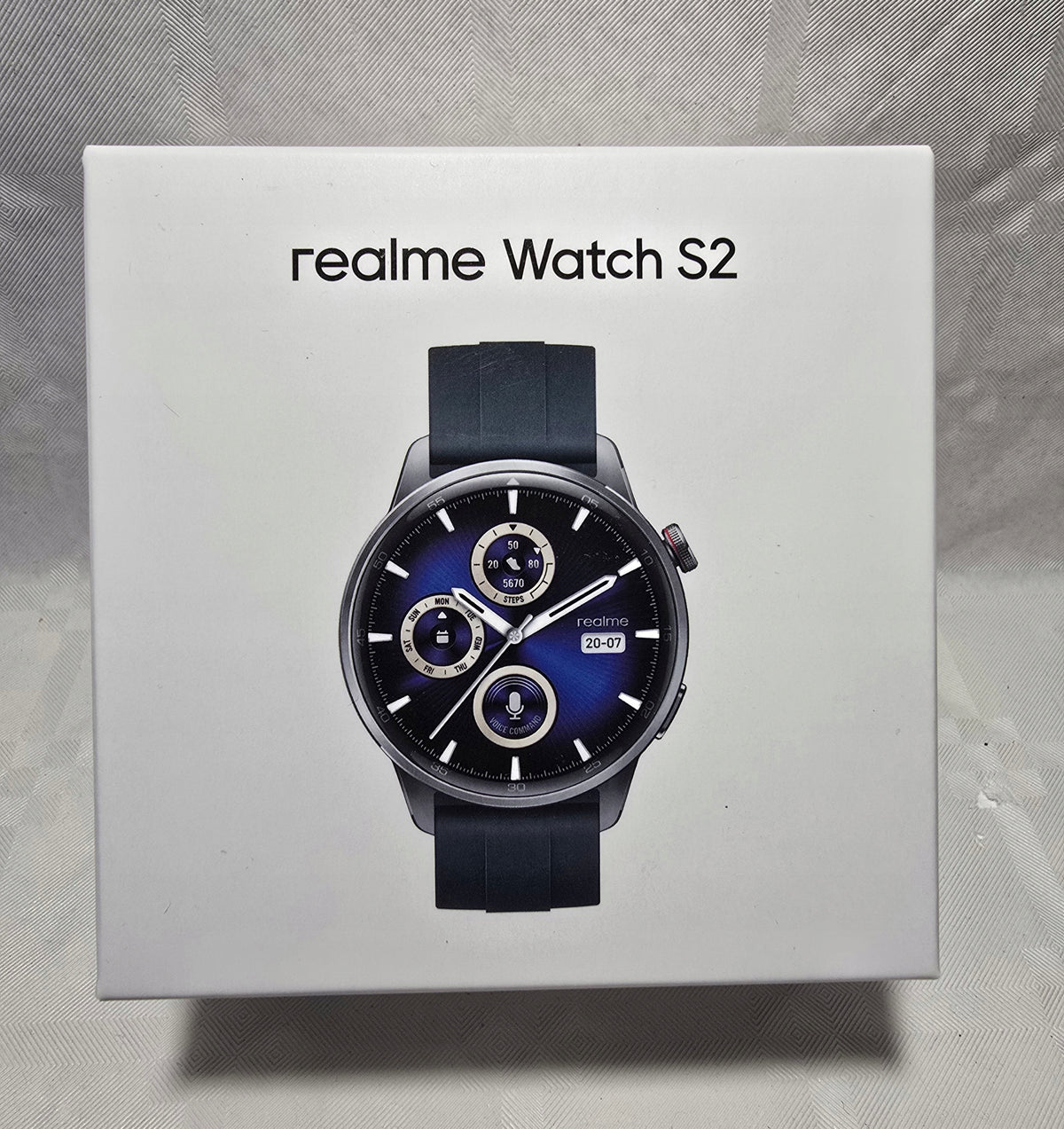 Smartwatch Realme Watch S2 AMOLED Bluetooth 5 ATM Silver IP68