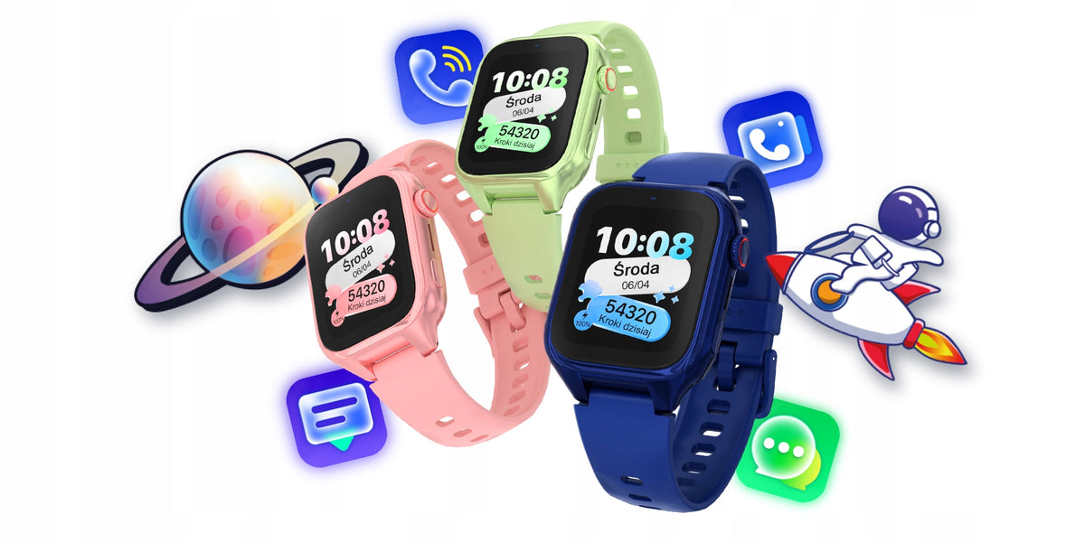 Smartwatch for children STELIO 4G LTE GPS TALK SMS camera waterproof SIM Packaging status original