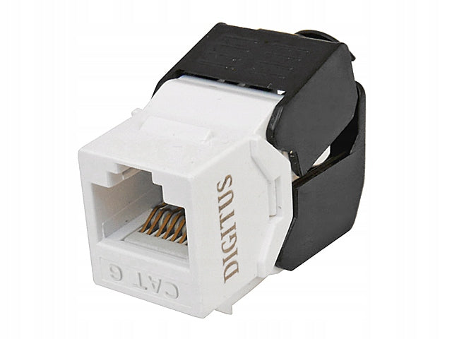 Socket RJ45/8P8C cat.6 UTP type KEYSTONE toolless contacts LSA DIGITUS
