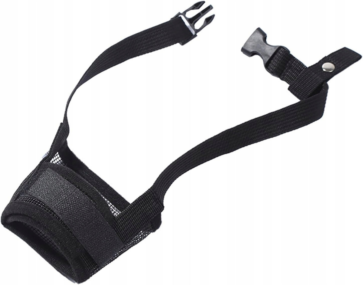 Soft muzzle for dog mesh breathable M